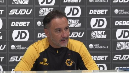 Pereira reacts to Wolves' 3-2 defeat to Everton