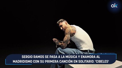 Sergio Ramos se pasa a la música y enamora al madridismo con su primera canción en solitario: 'Cibeles'