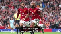 Man. United - Amorim félicite Bryan Mbeumo après sa prestation contre Burnley