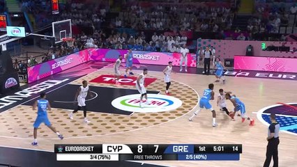 Groupe C - La Grèce confirme contre Chypre sans Giannis Antetokounmpo