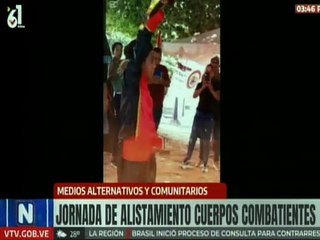 Cojedes | Desde Tinaco la juventud alza su voz y reafirma su compromiso patrio