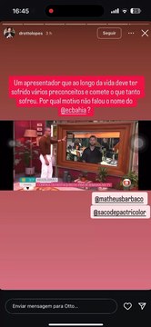 Apresentador da globo comete gafe e ‘exclui’ Bahia do G4 do campeonato brasileiro; veja vídeo