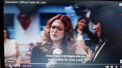 Materialistic Officail Trailer 2025 Dakota Johnson