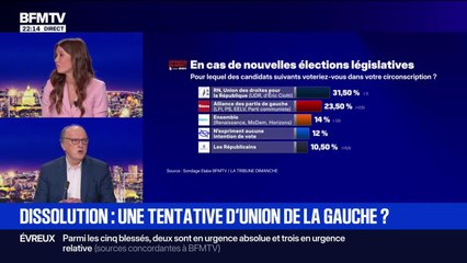 Dissolution de l'Assemblée nationale, : une tentative d'union de la gauche ? - 30/08