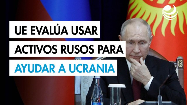 La UE estudiará uso de activos rusos congelados para ayudar a Ucrania tras la guerra