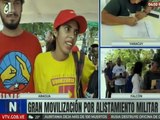 Juventud del estado Aragua se alista para la defensa de la patria