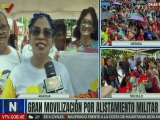 Misión Sucre se une al llamado a filas del pdte. Nicolás Maduro en Maracay