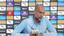 Guardiola argues he hasn't changed his style of play with journalist