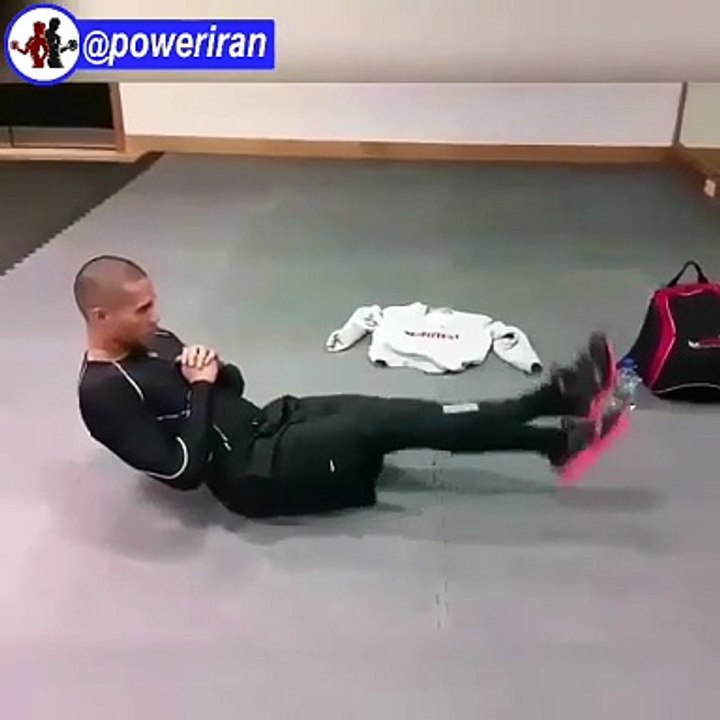 Abdominales en piso