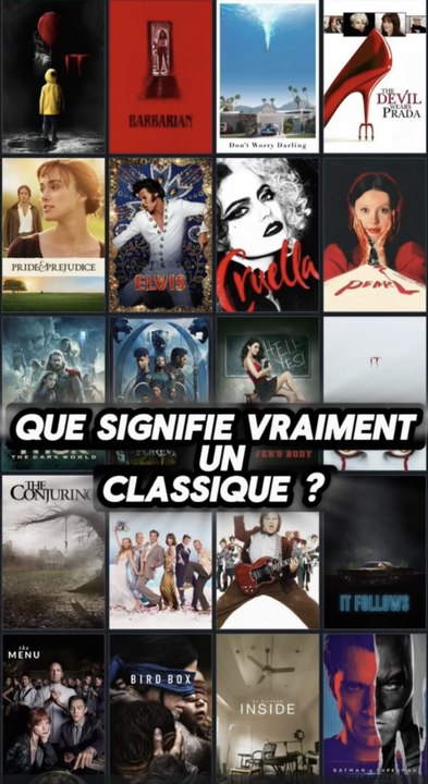 Avis sur le mot classique dans les films !