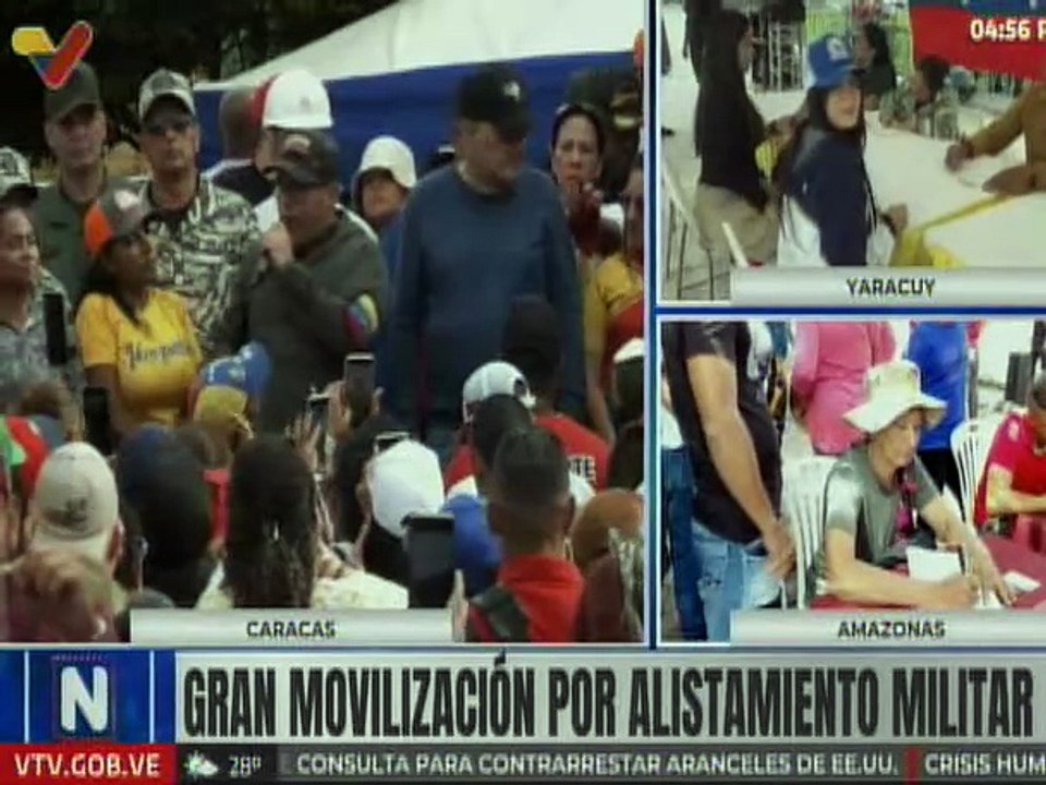 Líderes del PSUV y pueblo venezolano envían mensaje de soberanía al imperio y la ultraderecha