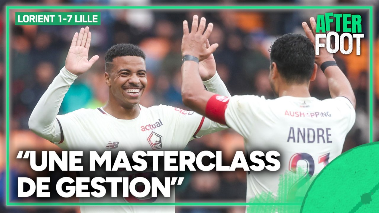 Lorient 1-7 Lille : "Une masterclass de gestion" Walid Acherchour bluffé par le début de saison Lillois