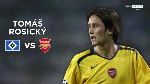 Tomáš Rosický Arsenal vs Hamburg Champions League 2006-2007 Goal | Best Champions League Goals