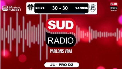 Le conseil de classe de la 1ere journée de Pro D2