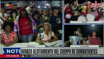Desde la pquia. La Vega se suman a jornada nocturna de alistamiento rechazando amenazas imperiales