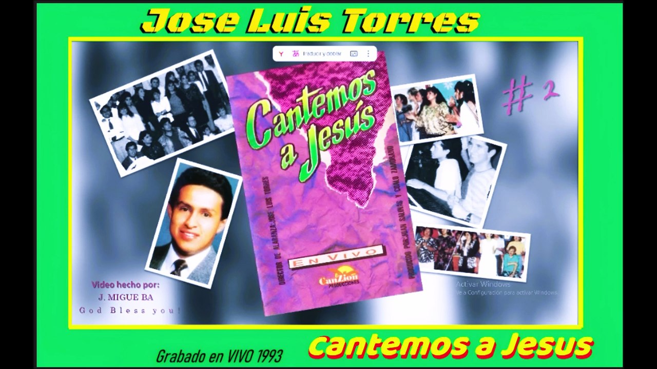 by-JoseLuisTorres-Cantemosa Jesus-EN VIVO -Canzion 1993