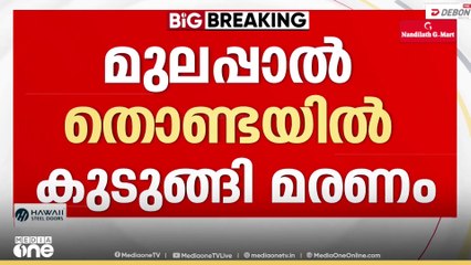 മുലപ്പാൽ തൊണ്ടയിൽ കുടുങ്ങി മരണം; ദാരുണ സംഭവം പാലക്കാട് മീനാക്ഷിപുരത്ത്
