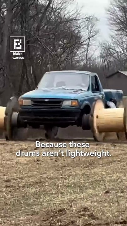 This Car Said Who Needs Tires Anyway