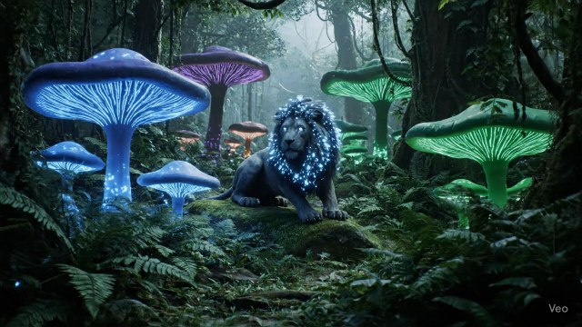 Mushrooms are unique plants (actually fungi) that grow in moist and shady places. They haveThe lion, known as the King of the Jungle, is a powerful wild animal. It has a golden-brown body, sharp teeth, and strong paws. Male lions