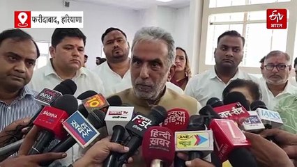 मंत्री कृष्ण पाल गुर्जर का कांग्रेस पर निशाना, बोले- 'राहुल गांधी की भाषा निंदनीय, 11 सालों से पीएम को दे रहे गाली'