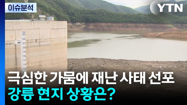 강릉 극심한 가뭄에 재난 사태 선포...현지 상황은? / YTN