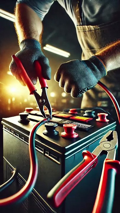 DIY Groundhog Inventor: Secure Battery Cables Like a Pro 🔧🔋