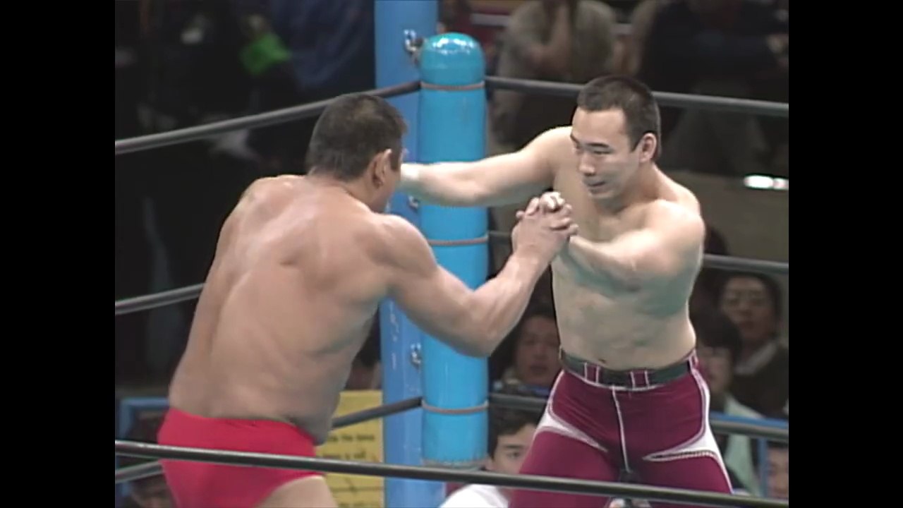Seiji Sakaguchi vs. Kazuo Yamazaki (5/1/1986)