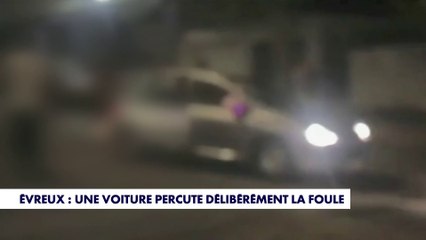 Évreux : Voiture percute délibérément la foule devant un bar à vin 🚗