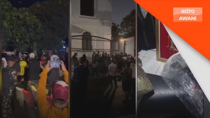 Rumah Menteri Kewangan Indonesia juga jadi sasaran