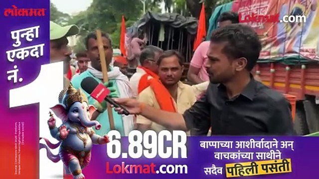 मराठा आंदोलकांसोबत मुंबईतले कचरा सफाई कामगार..काय म्हणतात पाहा