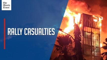 Three dead as Indonesian protesters set fire to regional parliament building