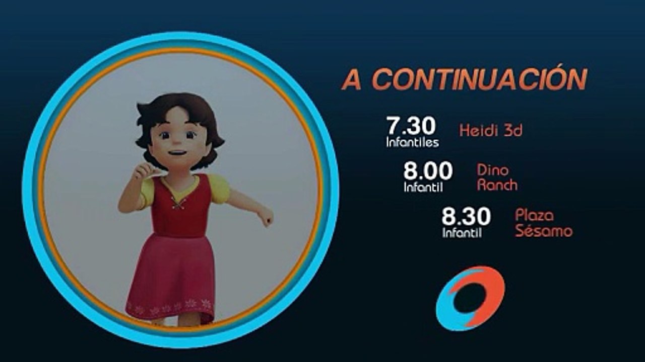 Canal 12: Bumper A Continuación de Heidi (2015), Dino Ranch y Plaza Sésamo (2025)