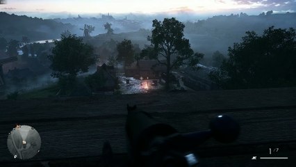 🎮Sniping from the Windmill 🎯 Battlefield 1 Gameplay #Shorts