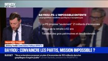 Signé BFM - François Bayrou se retrouve face à un défi politique majeur: obtenir la confiance des partis politiques et des Français