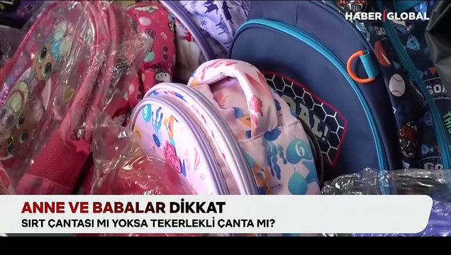 Okullar açılırken kritik soru: Sırt çantası mı yoksa tekerlekli çanta mı?