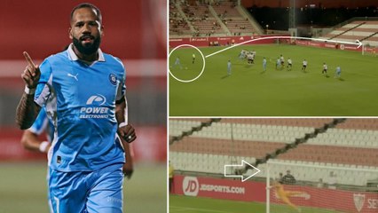 El espectacular golazo de Bebe con el Ibiza