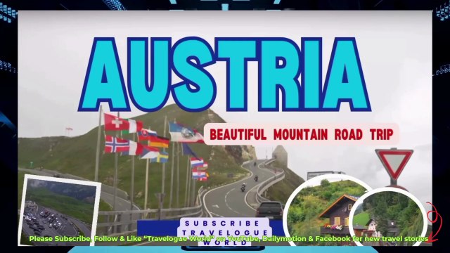 Austria's Most Scenic Mountain Road |The Most Beautiful Mountain Road in Austria |Best AUSTRIA Roads