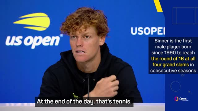 'A bit of a rollercoaster' - Sinner survives early scare to beat Shapovalov