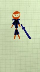 Jeck il guerriero disegno