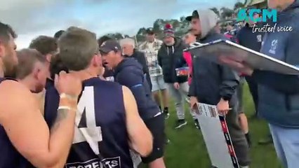 Football: Nirranda coach Reece Holwell, 2025 WDFNL first semi-final