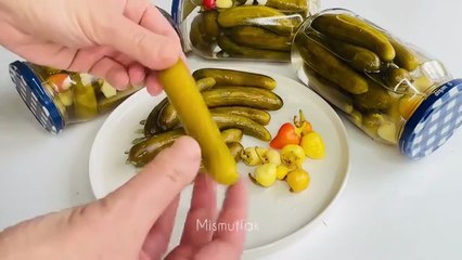 TURŞUYA BU MALZEMELERİ EKLEYİN✅AROMATİK VE ÇITIR OLSUN ERİMEYEN YUMUŞAMAYAN ÇITIR ÇITIR TURŞU TARİFİ