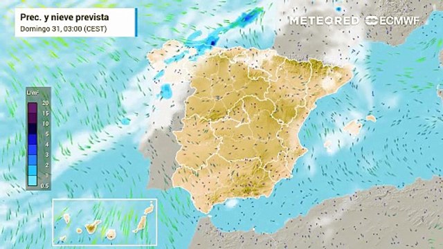 En unas horas se esperan tormentas muy intensas