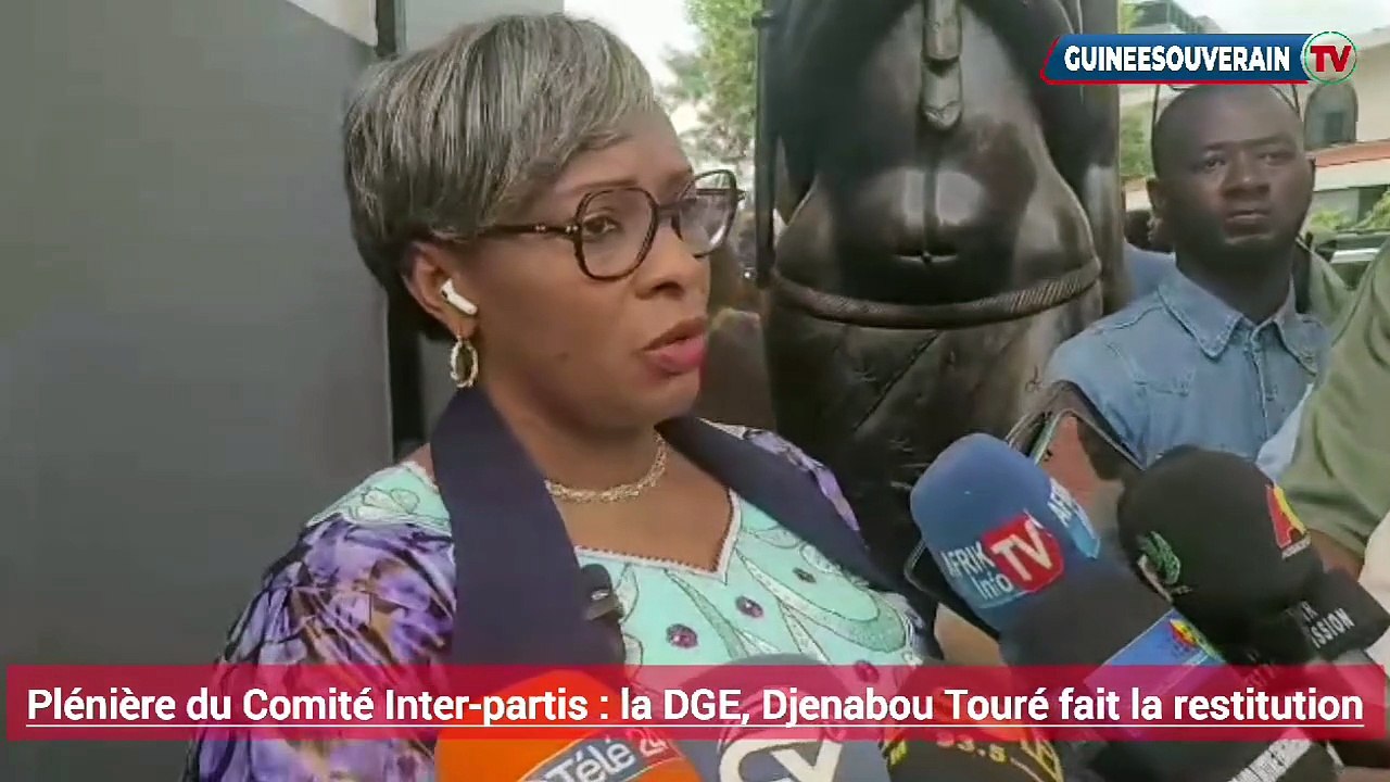 Plénière du Comité  Inter-partis