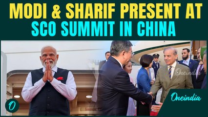 VIDEO: Modi & Sharif FACE-OFF At SCO Summit Just Months After Deadly OP Sindoor Airstrikes
