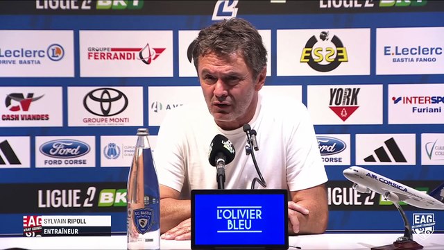 SC BASTIA-EAG 1-3 - L'analyse de Sylvain Ripoll