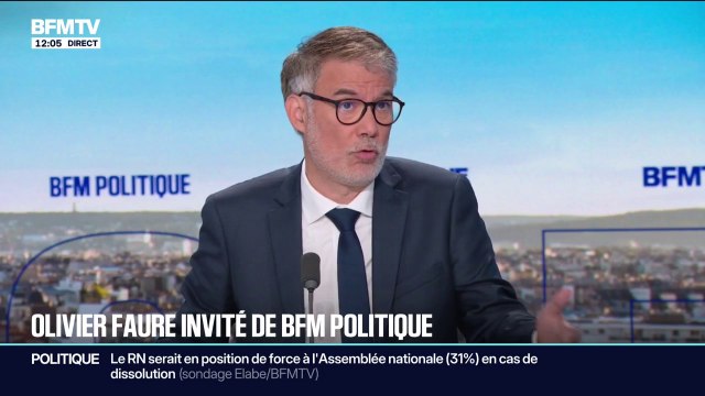 Interview de François Bayrou: Olivier Faure n'attend plus rien du Premier ministre