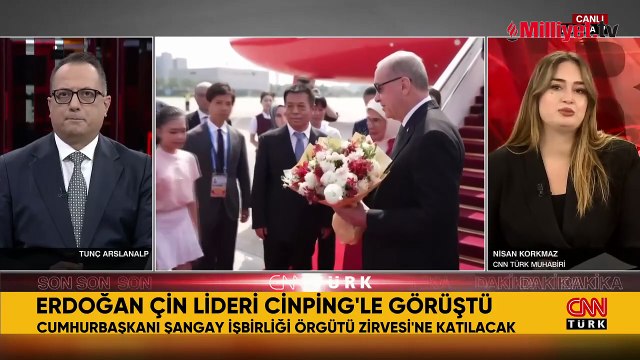 Cumhurbaşkanı Erdoğan, Çin lideri Şi Cinping ile bir araya geldi