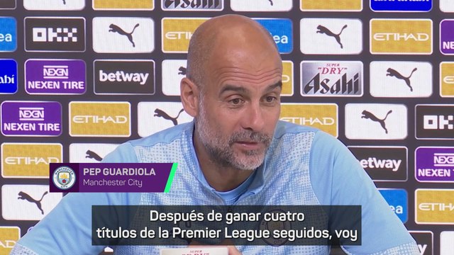 Guardiola responde a las críticas sobre un cambio de estilo