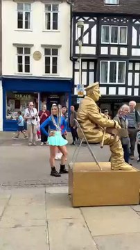 I TRIED TO HELP Levitating GOLDMAN Statue! CAN’T BELIEVE This HAPPENED!