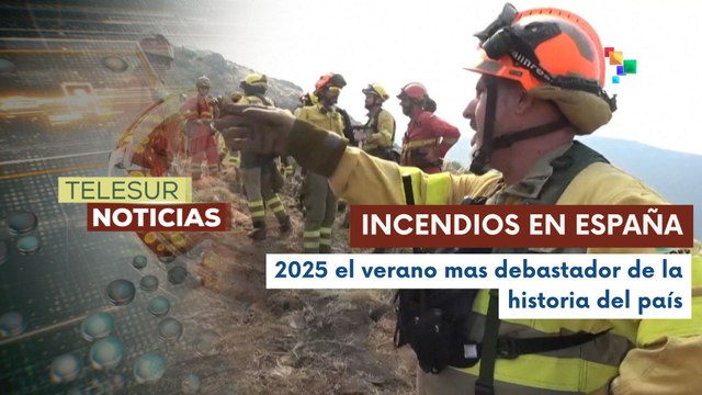Incendios en España dejan más de 400 mil hectáreas calcinadas